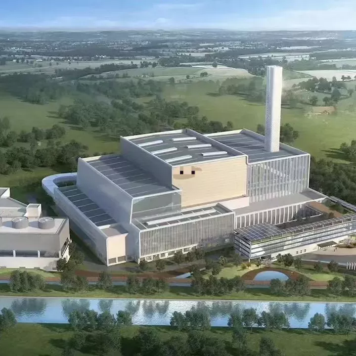 Incinerador de residuos domésticos de 500 toneladas